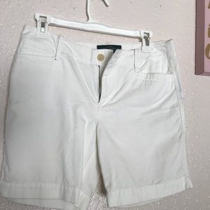 White shorts